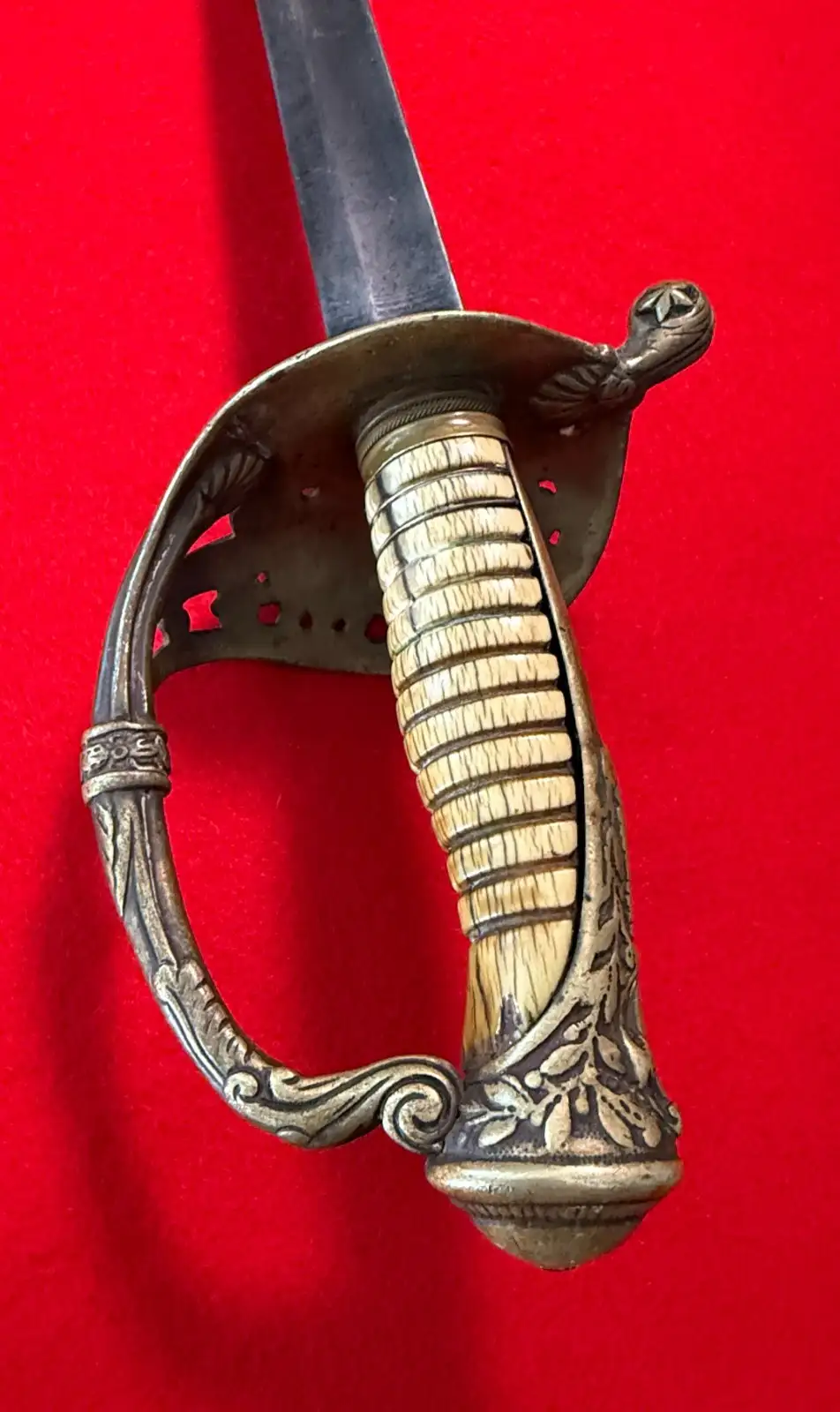 French 19th Century Officer Sword Solingen Blade - View 18