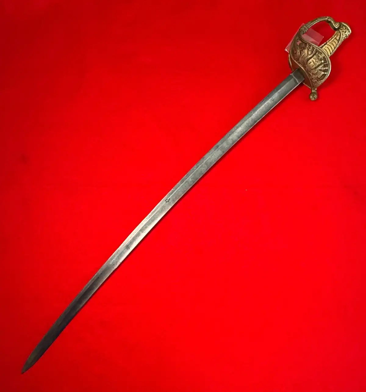French 19th Century Officer Sword Solingen Blade alternate view