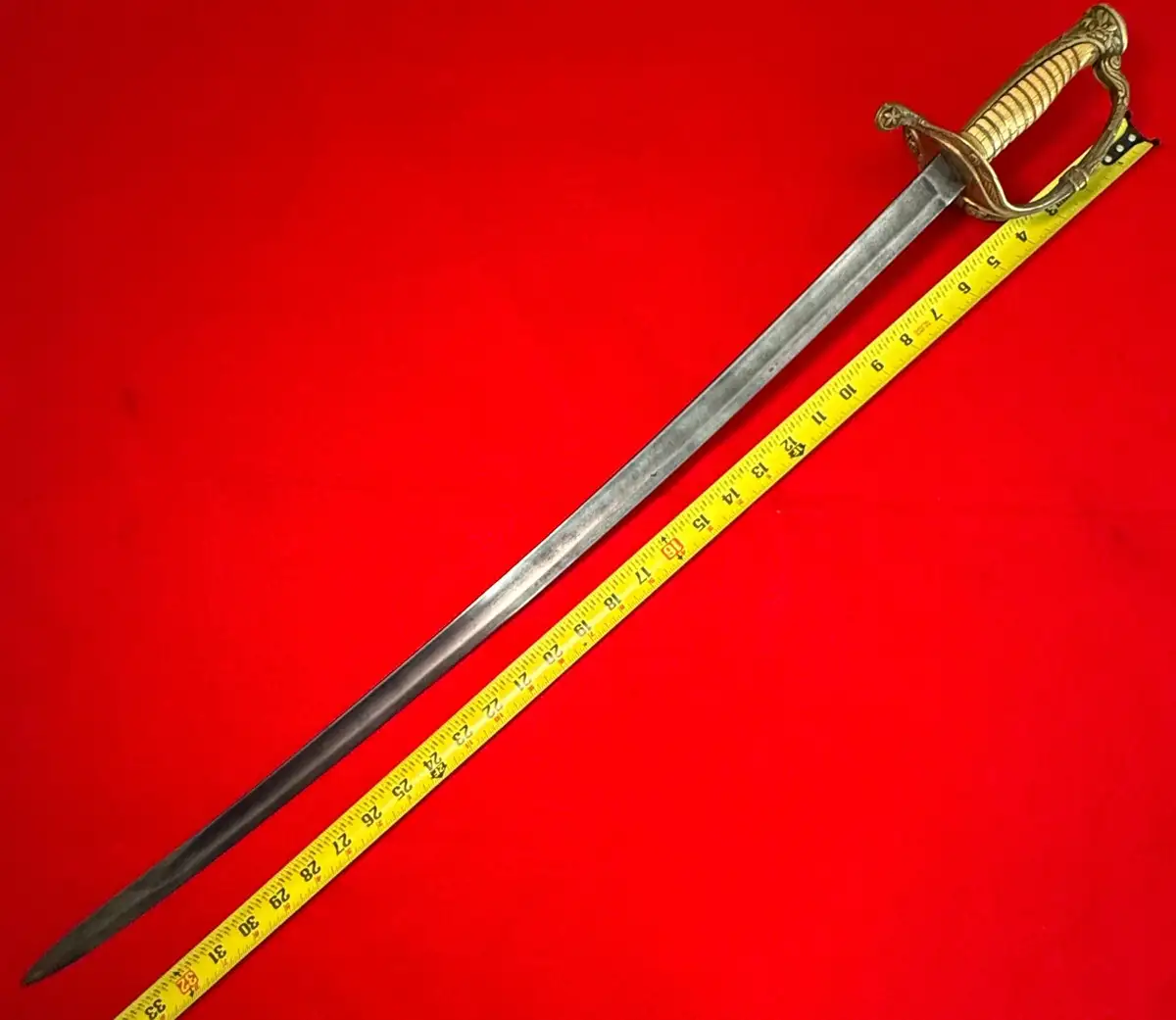 French 19th Century Officer Sword Solingen Blade - View 4