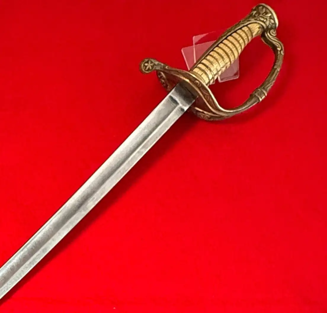 French 19th Century Officer Sword Solingen Blade - View 5