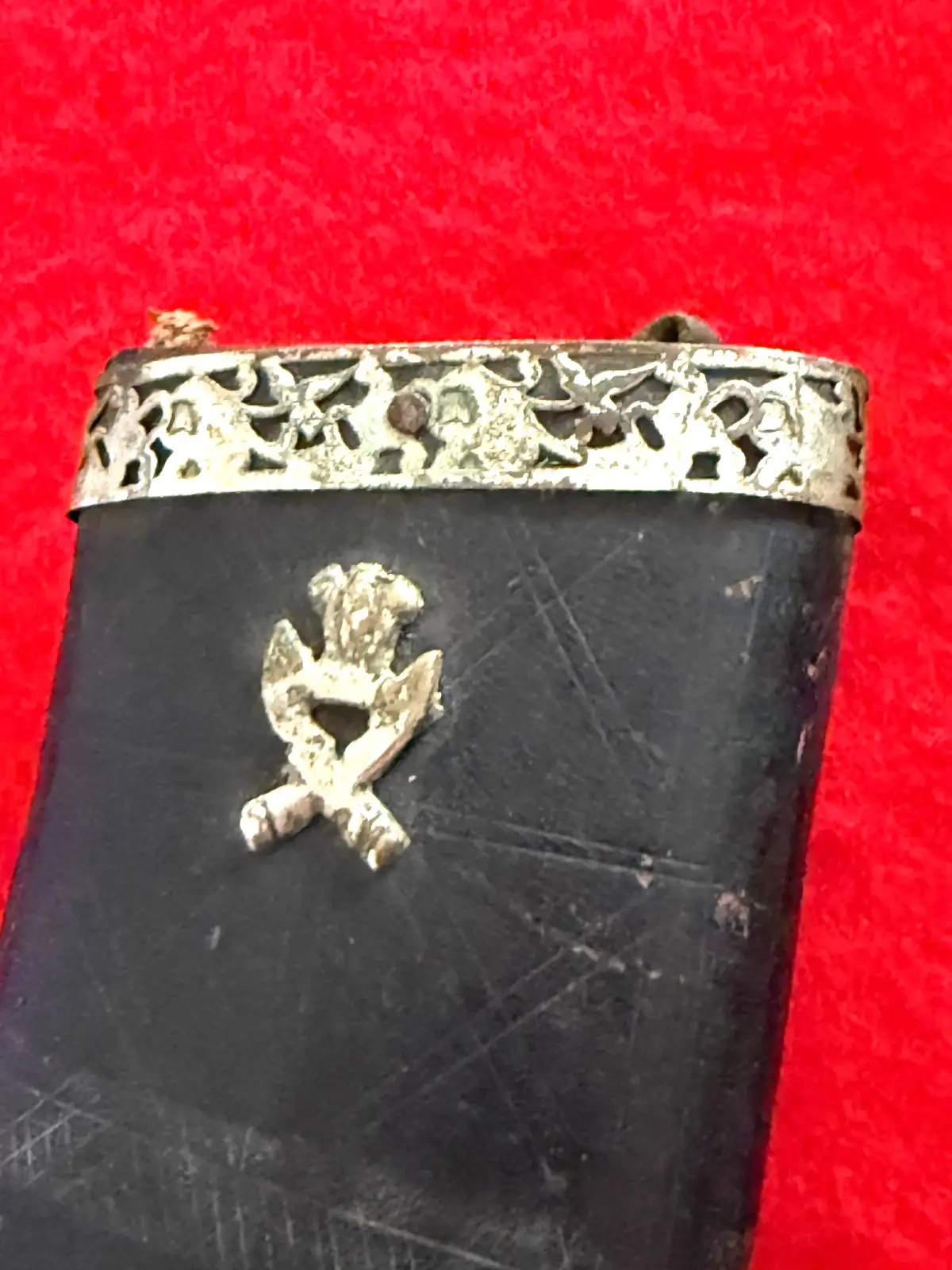 Indian WW2 Gurkha Kukri Lion Head Knife - View 13