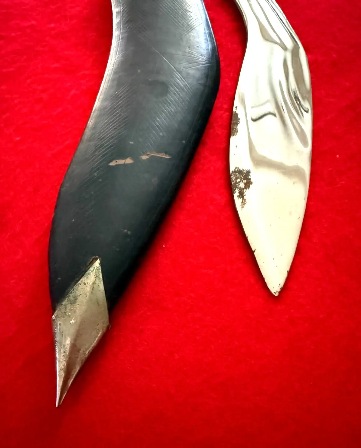 Indian WW2 Gurkha Kukri Lion Head Knife - View 3