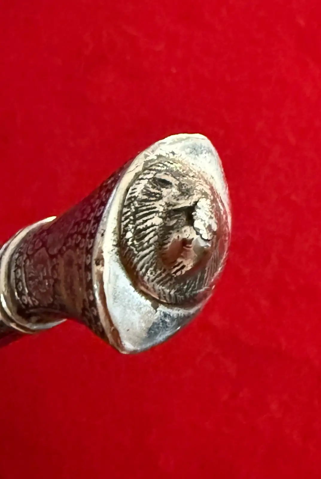 Indian WW2 Gurkha Kukri Lion Head Knife - View 9