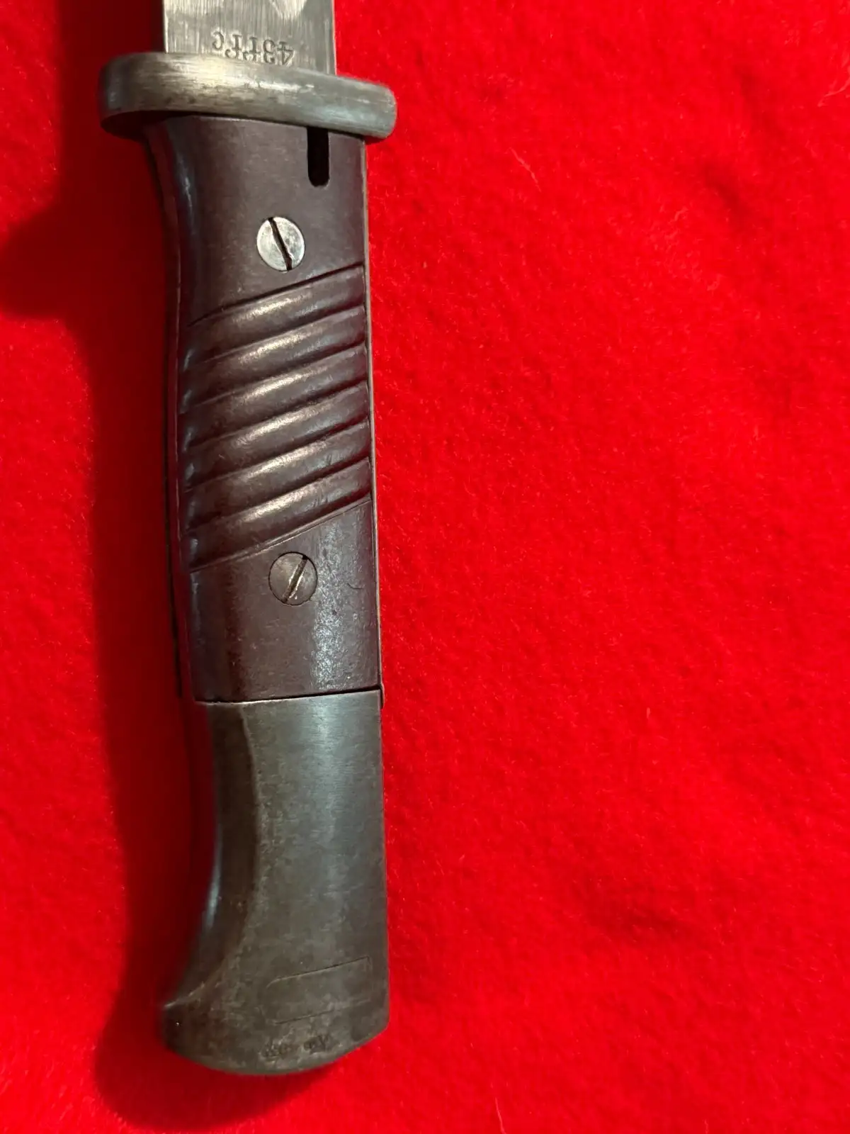 German WW2 Model 1884/98 K98 Bayonet Herder - View 12