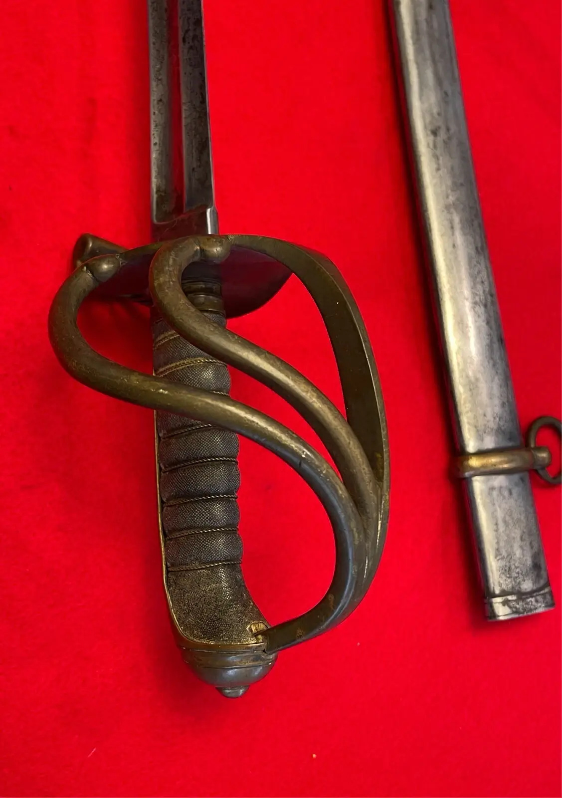 Original Austrian WW1 Cavalry Officer's Sword with Scabbard - 10