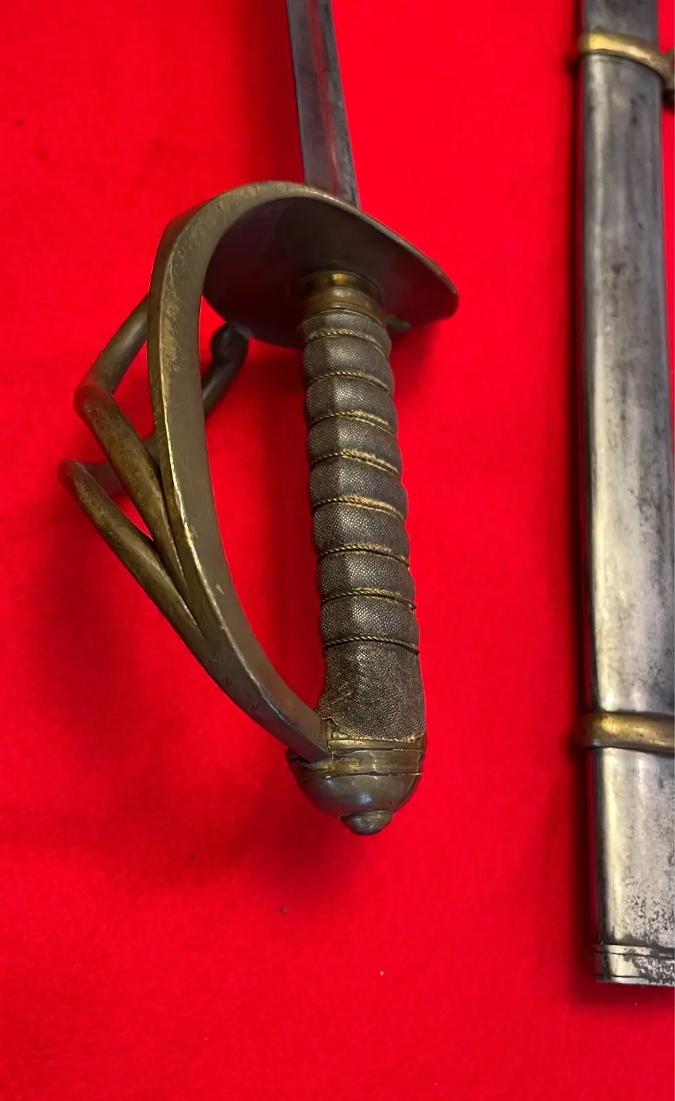 Original Austrian WW1 Cavalry Officer's Sword with Scabbard - 13