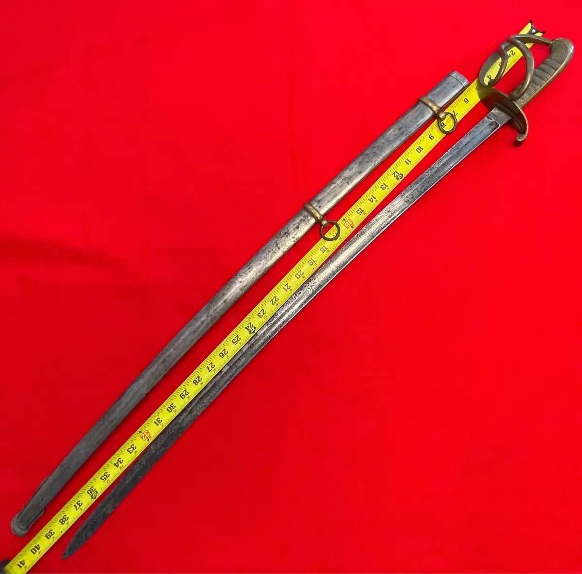 Original Austrian WW1 Cavalry Officer's Sword with Scabbard - 2