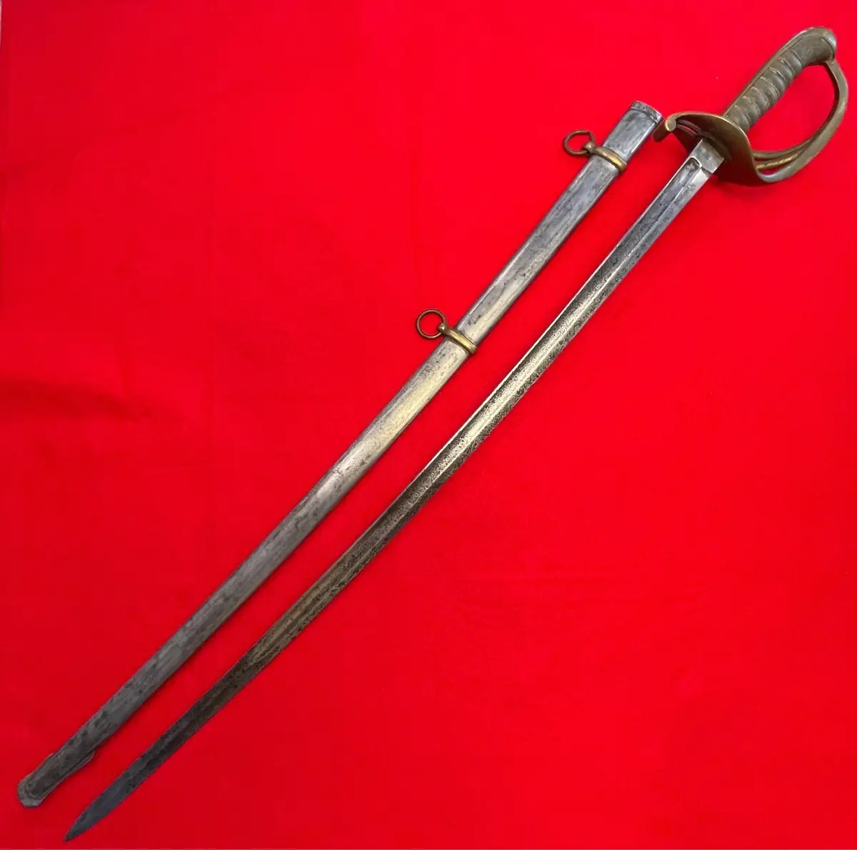 Original Austrian WW1 Cavalry Officer's Sword with Scabbard - 3
