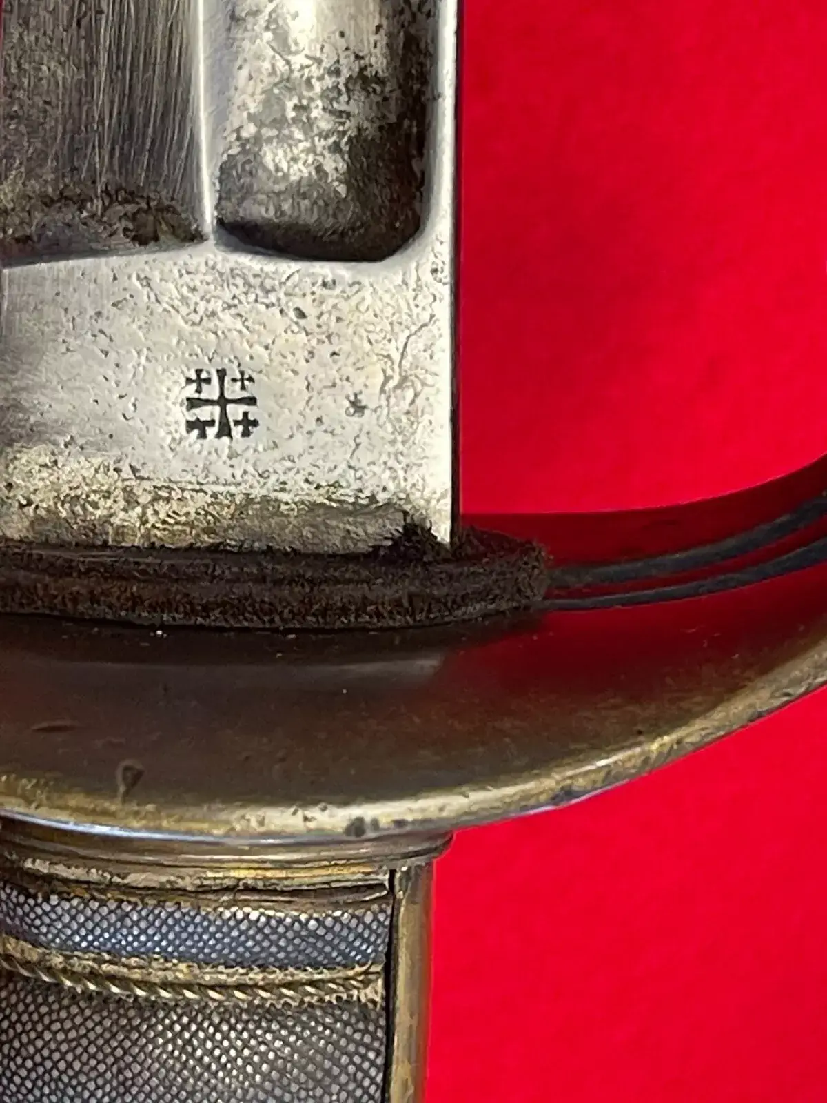 Original Austrian WW1 Cavalry Officer's Sword with Scabbard - 8