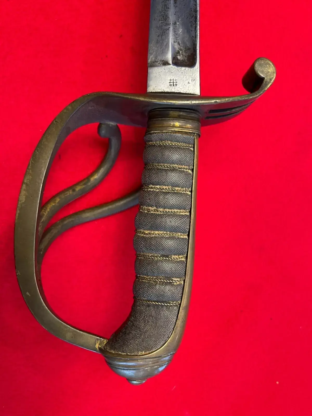 Original Austrian WW1 Cavalry Officer's Sword with Scabbard - 9