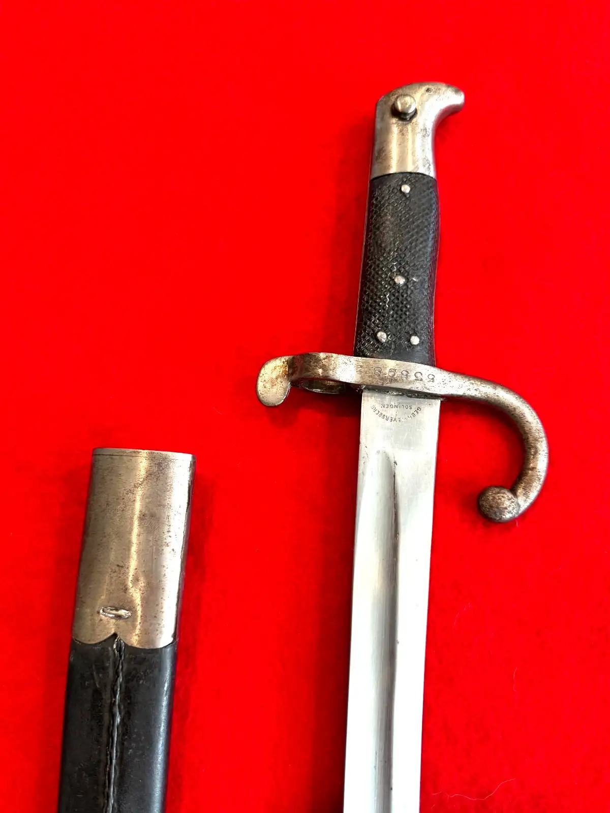 Danish WW1 Model 1867 Remington Bayonet - View 8