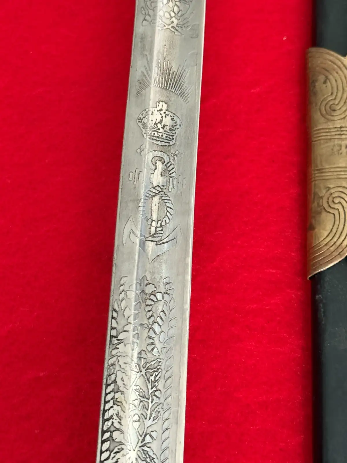 British 19th Century Model 1827 Naval Officer Sword - 12