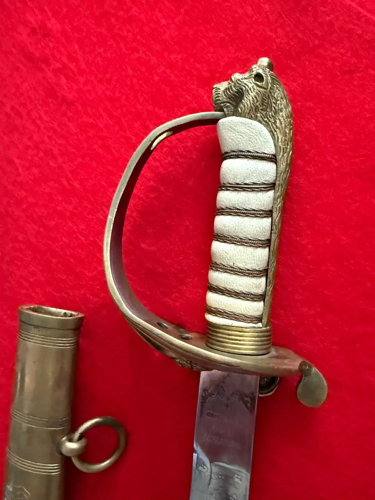 British 19th Century Model 1827 Naval Officer Sword - 13