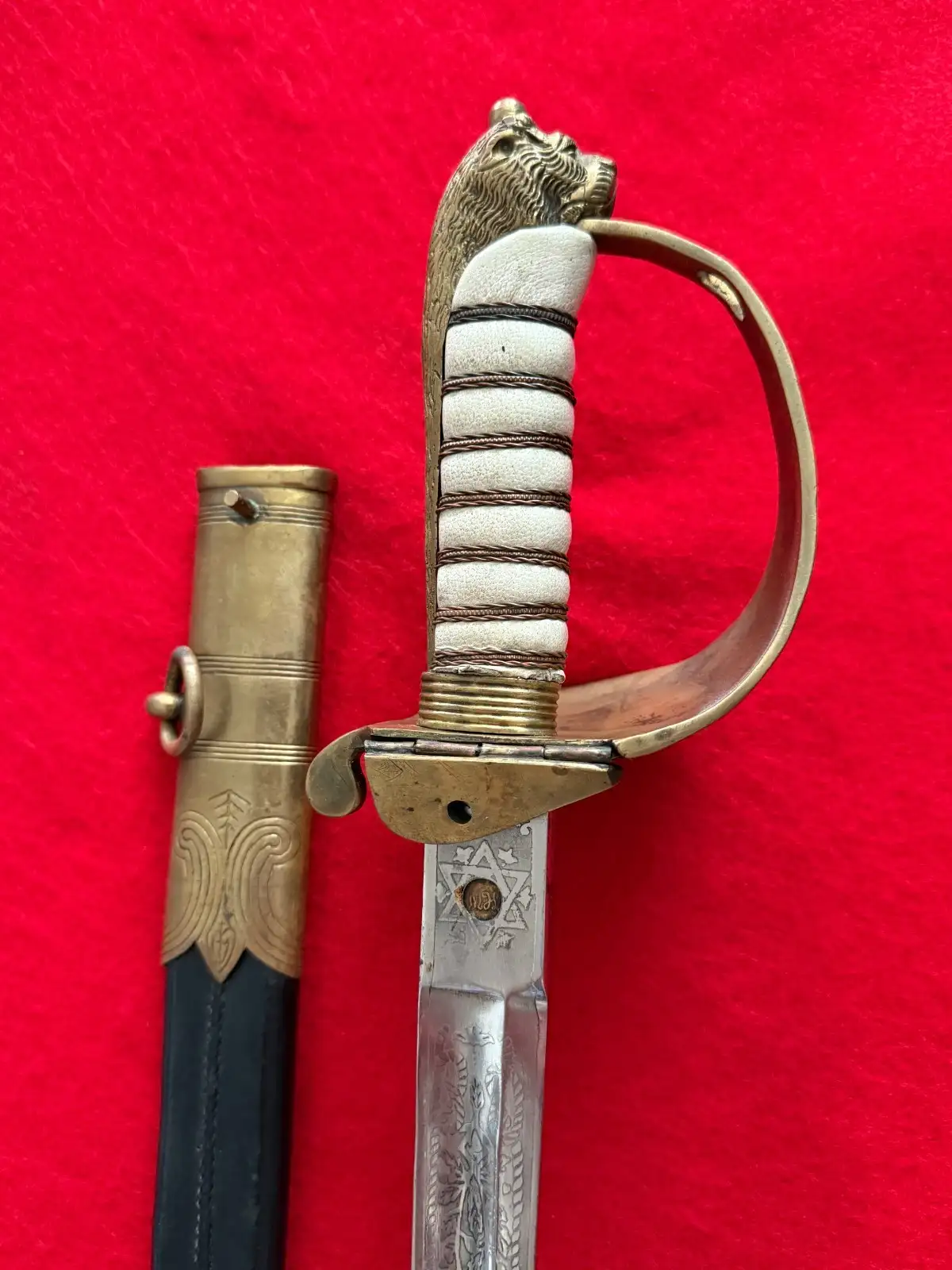 British 19th Century Model 1827 Naval Officer Sword - 6