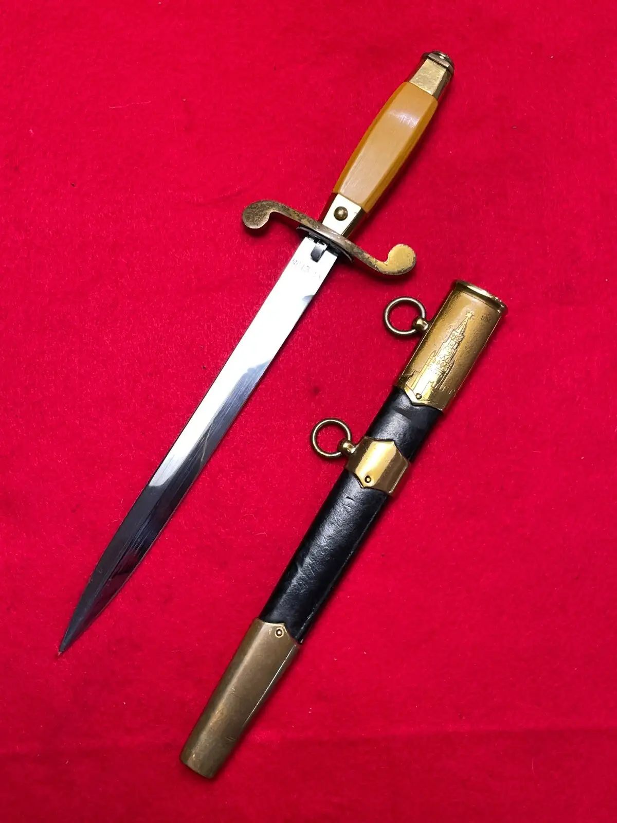 Soviet Cold War 1950s Army Officer Dagger - 3