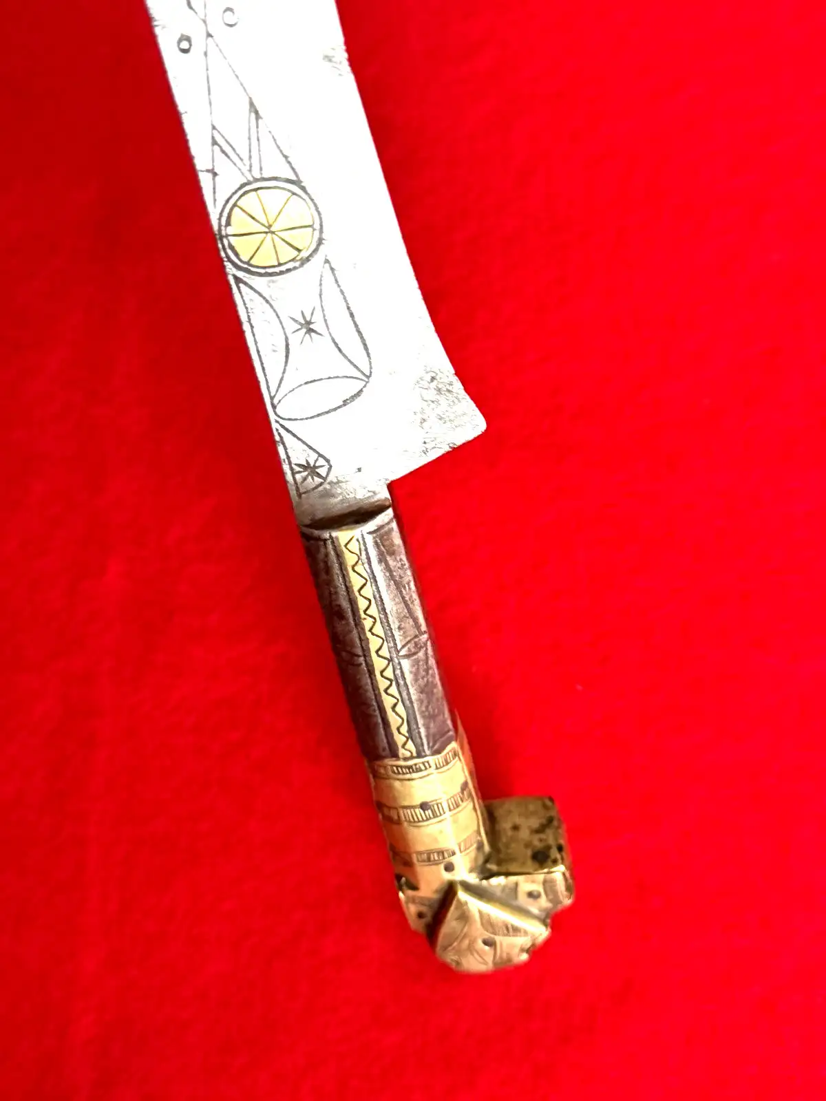 Algerian 19th Century Kabyle Flissa Berber Sword - 5