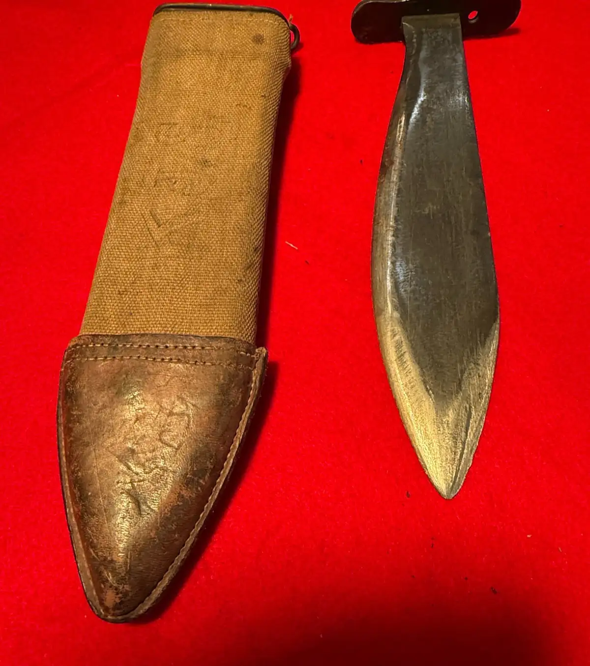 US WW1 Model 1917 Bolo Machete Knife Plumb - 4