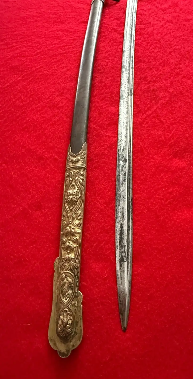 French Late 18th Century Lion Head Officer Sword - View 4