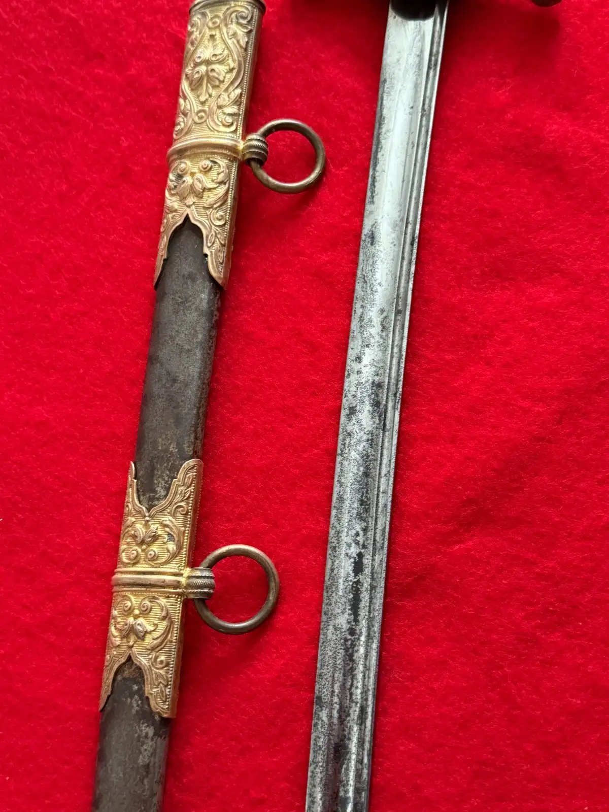 French Late 18th Century Lion Head Officer Sword - View 6