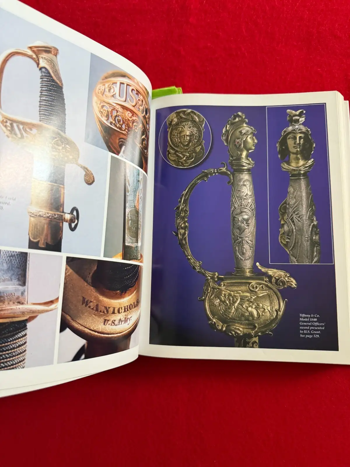 US 21st Century Civil War Army Swords Study Book - View 4