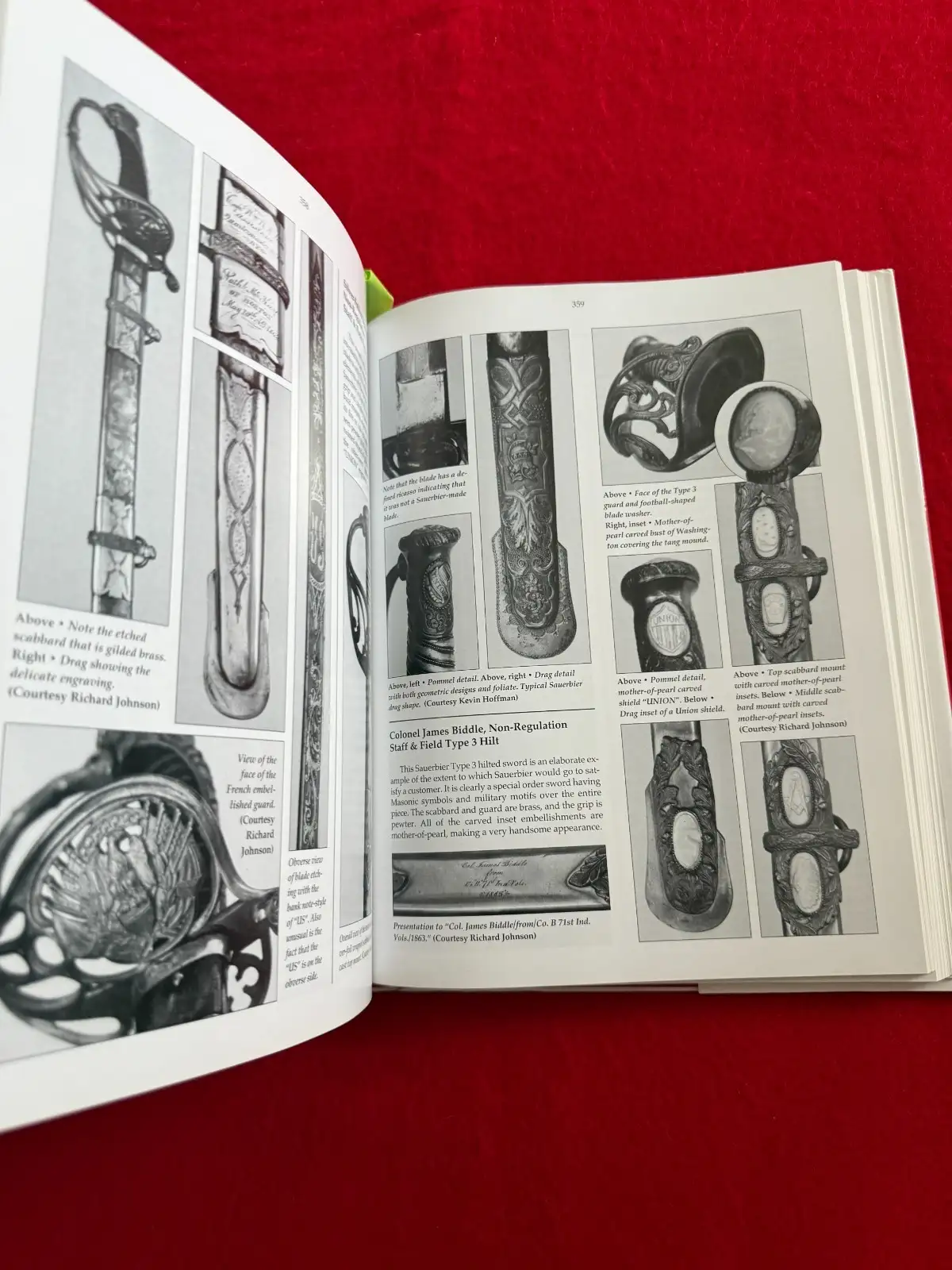 US 21st Century Civil War Army Swords Study Book - View 7