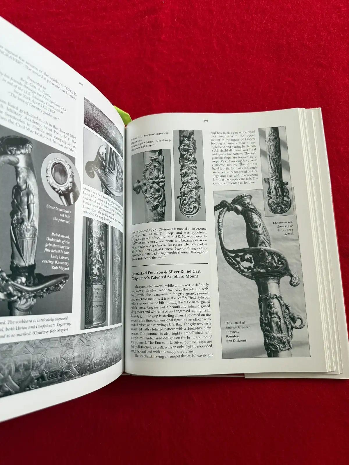 US 21st Century Civil War Army Swords Study Book - View 8