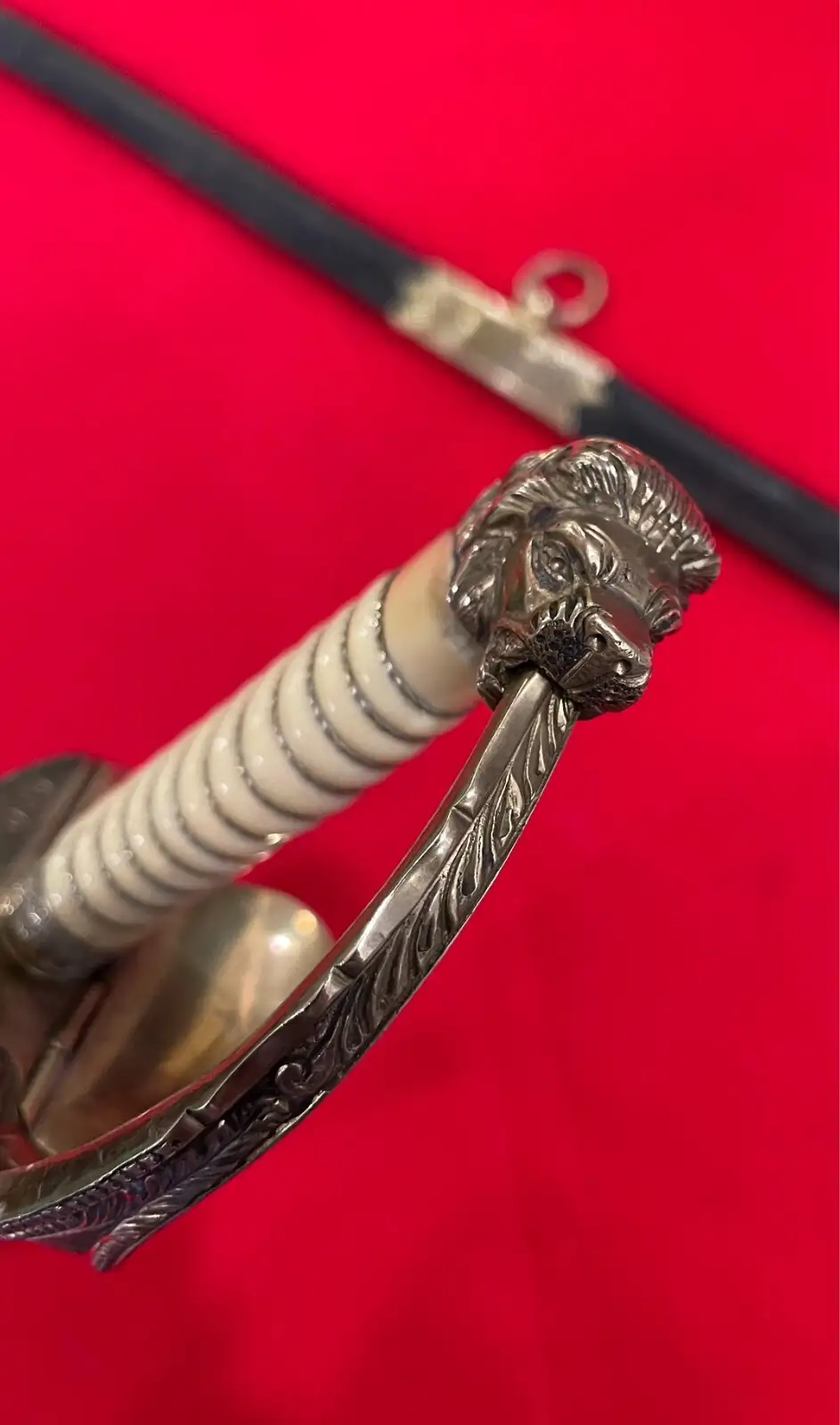German WW2 Kriegsmarine Officer Damascus Sword - View 14