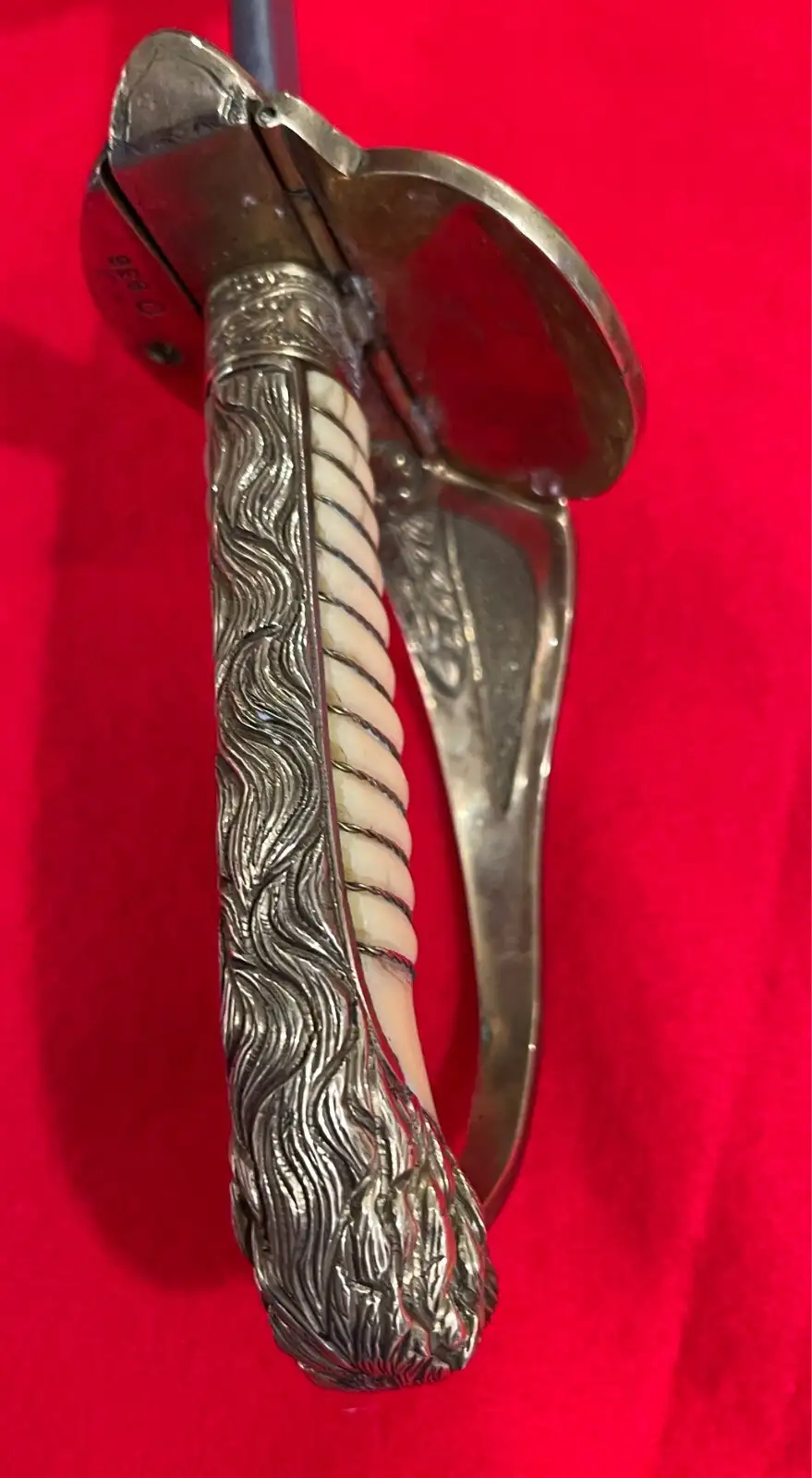 German WW2 Kriegsmarine Officer Damascus Sword - View 17