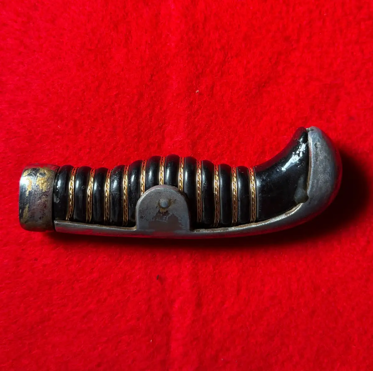 German WW1-WW2 Sabre Handle Replacement Part alternate view