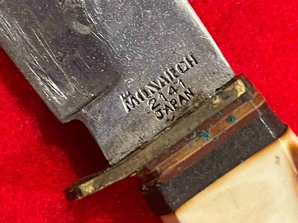 Japanese 20th Century Precise Hunting Knives Set - View 5