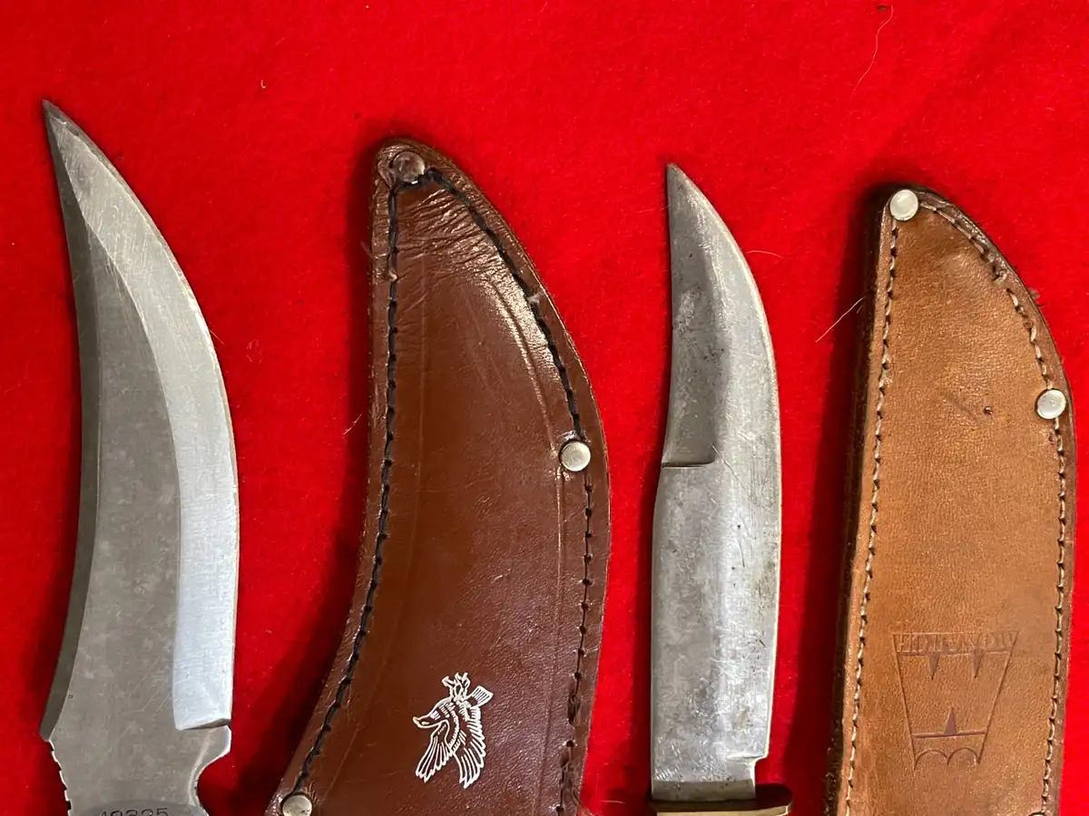 Japanese 20th Century Precise Hunting Knives Set - View 8