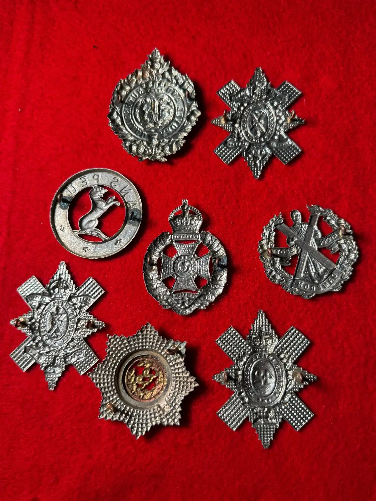 British 20th Century Military Cap Badge Lot - View 6