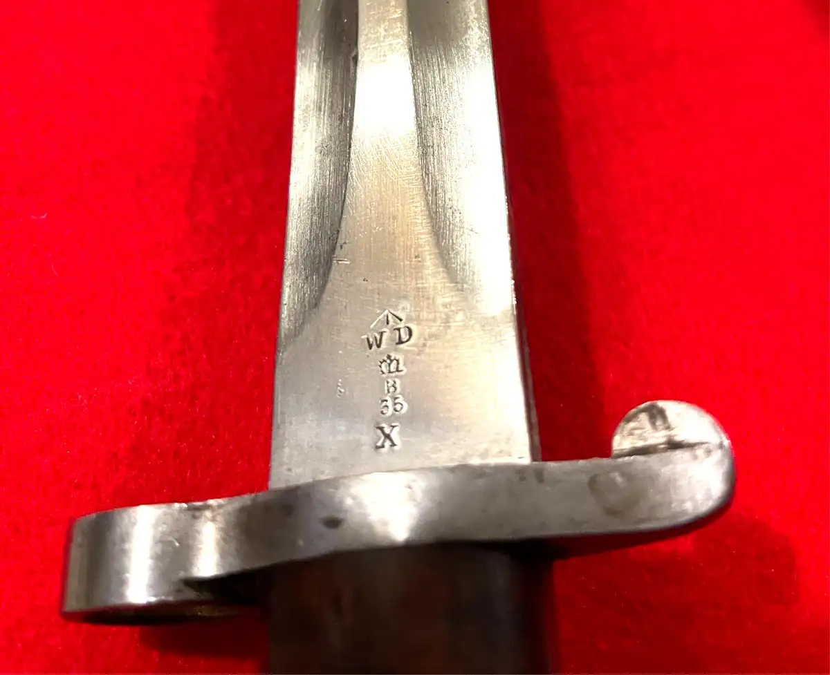 Original British WW1 Sword Bayonet - View 4