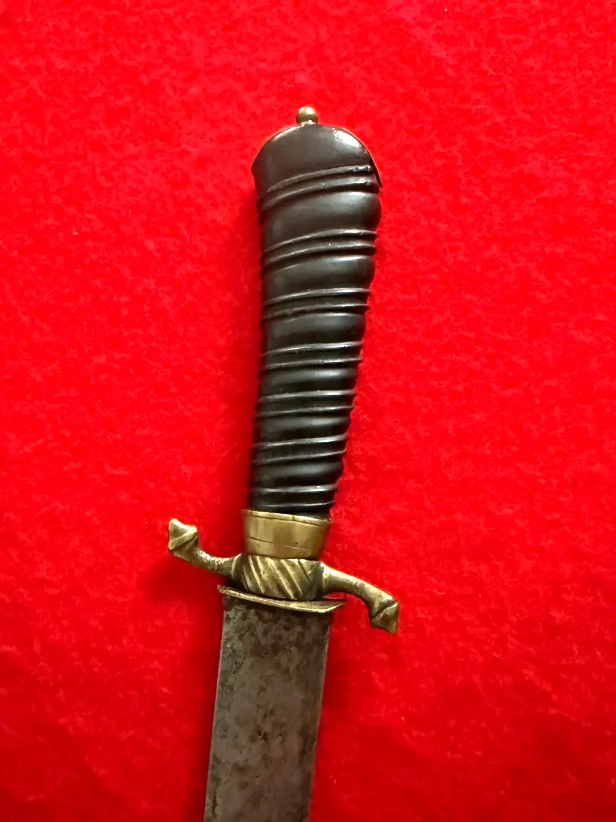 RARE Antique 18th Century Short Sword with Patterns - 10