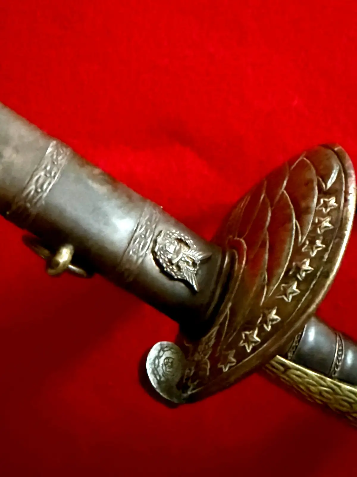Mexican 19th Century Eagle Head Saber Sword - View 10