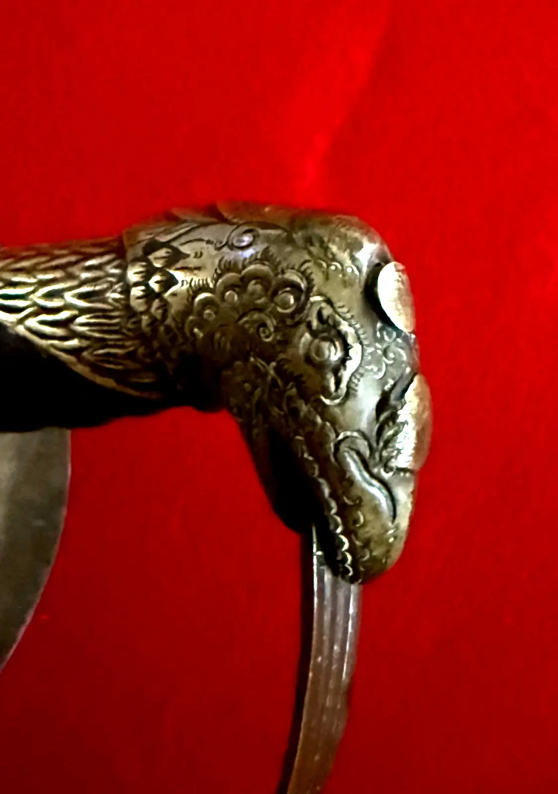 Mexican 19th Century Eagle Head Saber Sword - View 12