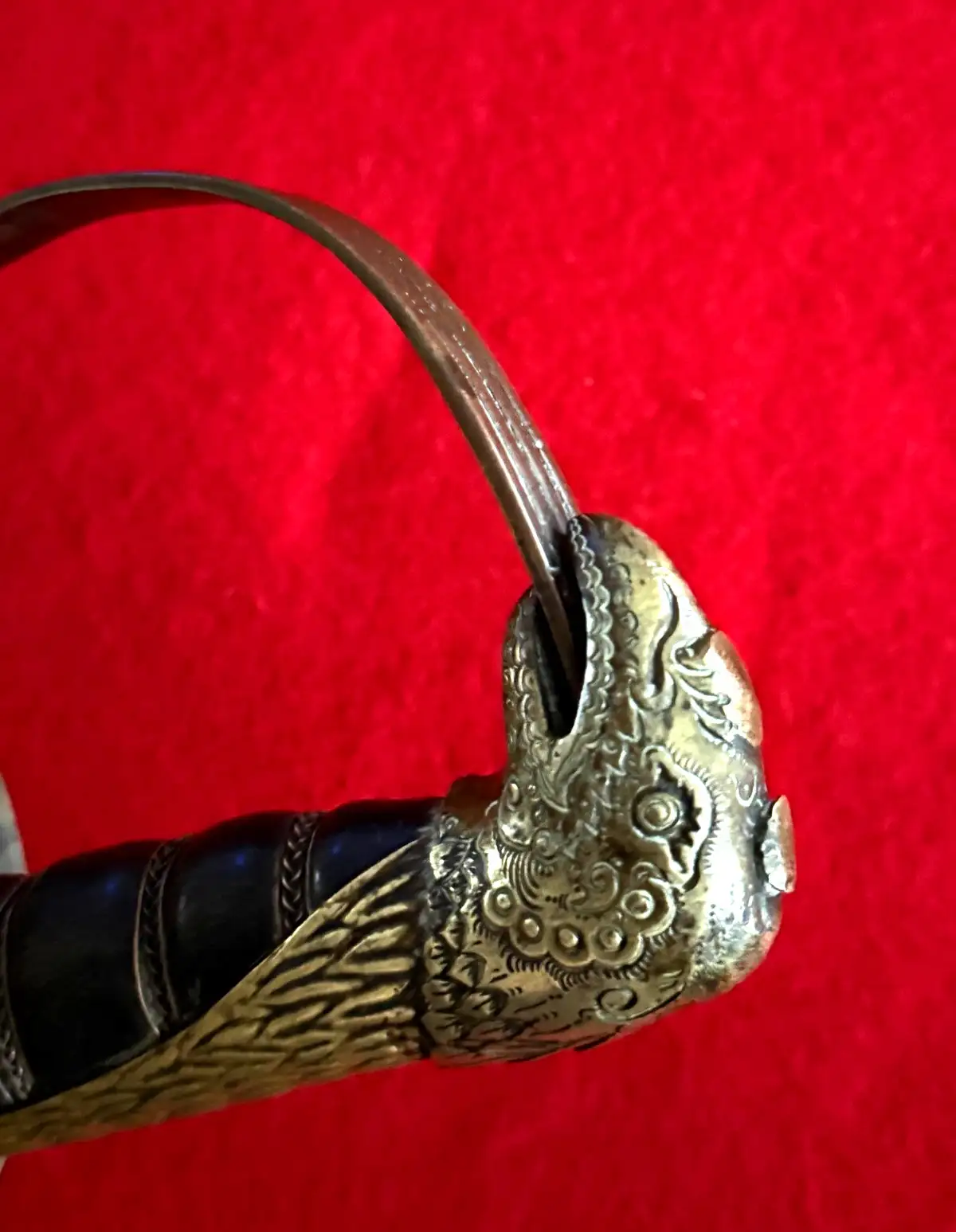 Mexican 19th Century Eagle Head Saber Sword - View 13