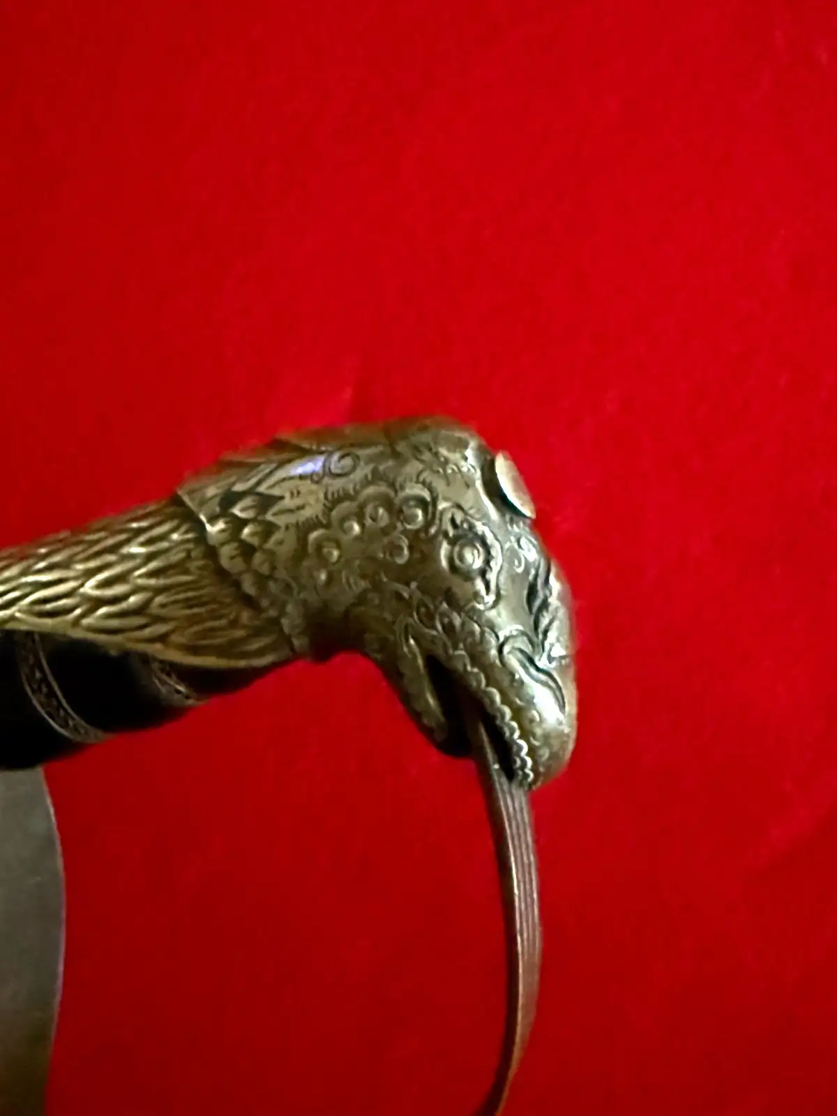 Mexican 19th Century Eagle Head Saber Sword - View 14