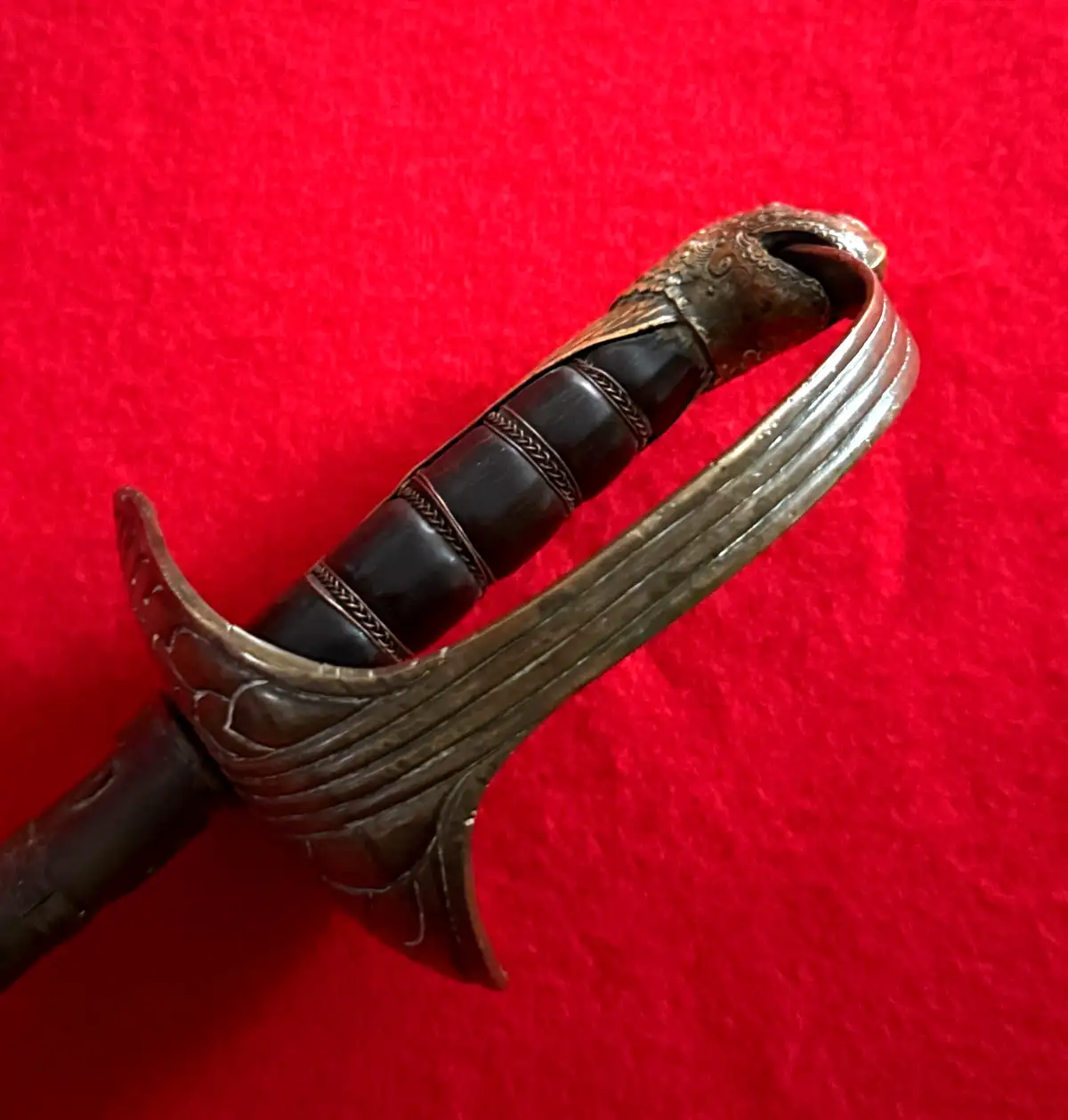 Mexican 19th Century Eagle Head Saber Sword - View 16