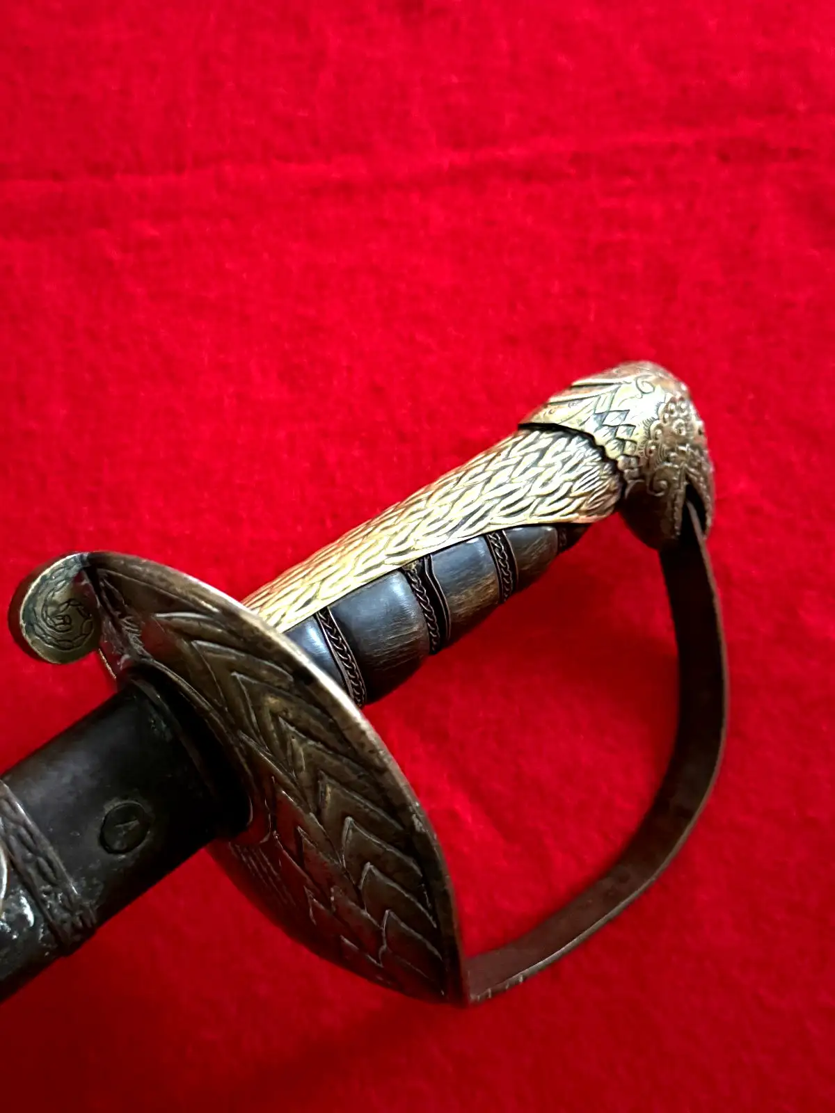 Mexican 19th Century Eagle Head Saber Sword - View 17
