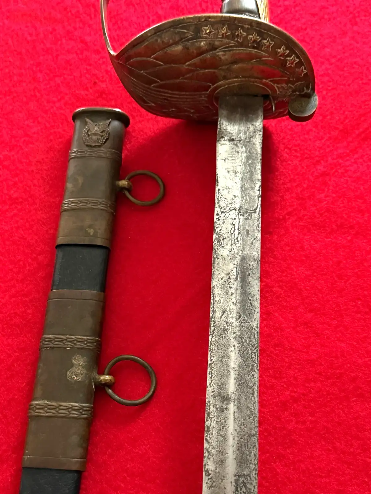 Mexican 19th Century Eagle Head Saber Sword - View 6