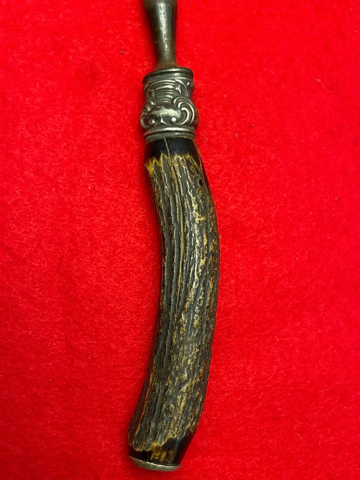 German WW1 Imperial Hunting Knife Sharpening Wand - View 7
