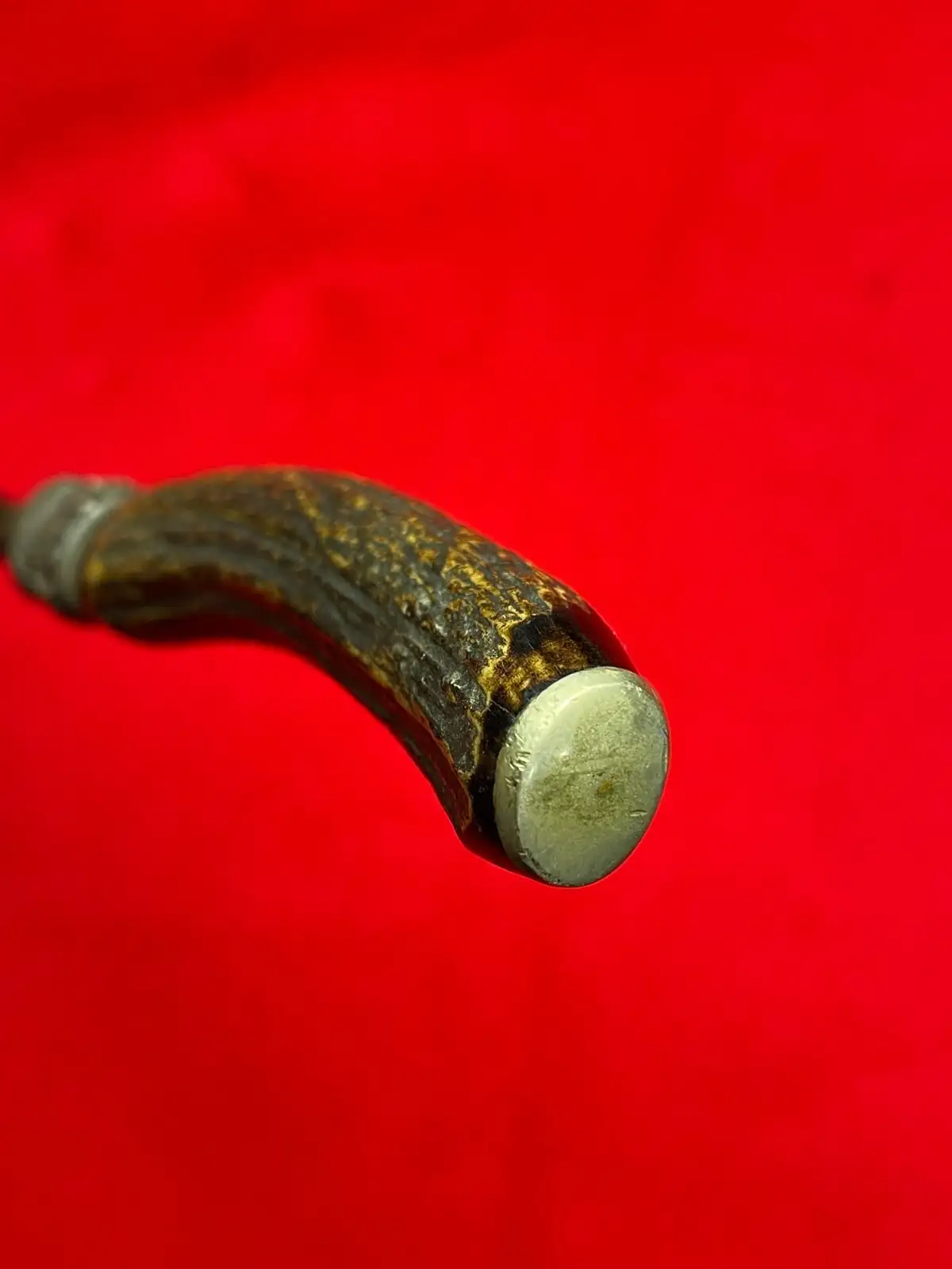 German WW1 Imperial Hunting Knife Sharpening Wand - View 8