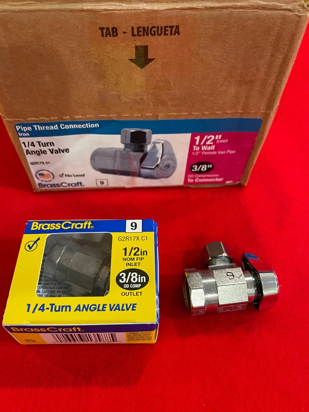 US 21st Century Brasscraft Water Supply Valves Set alternate view