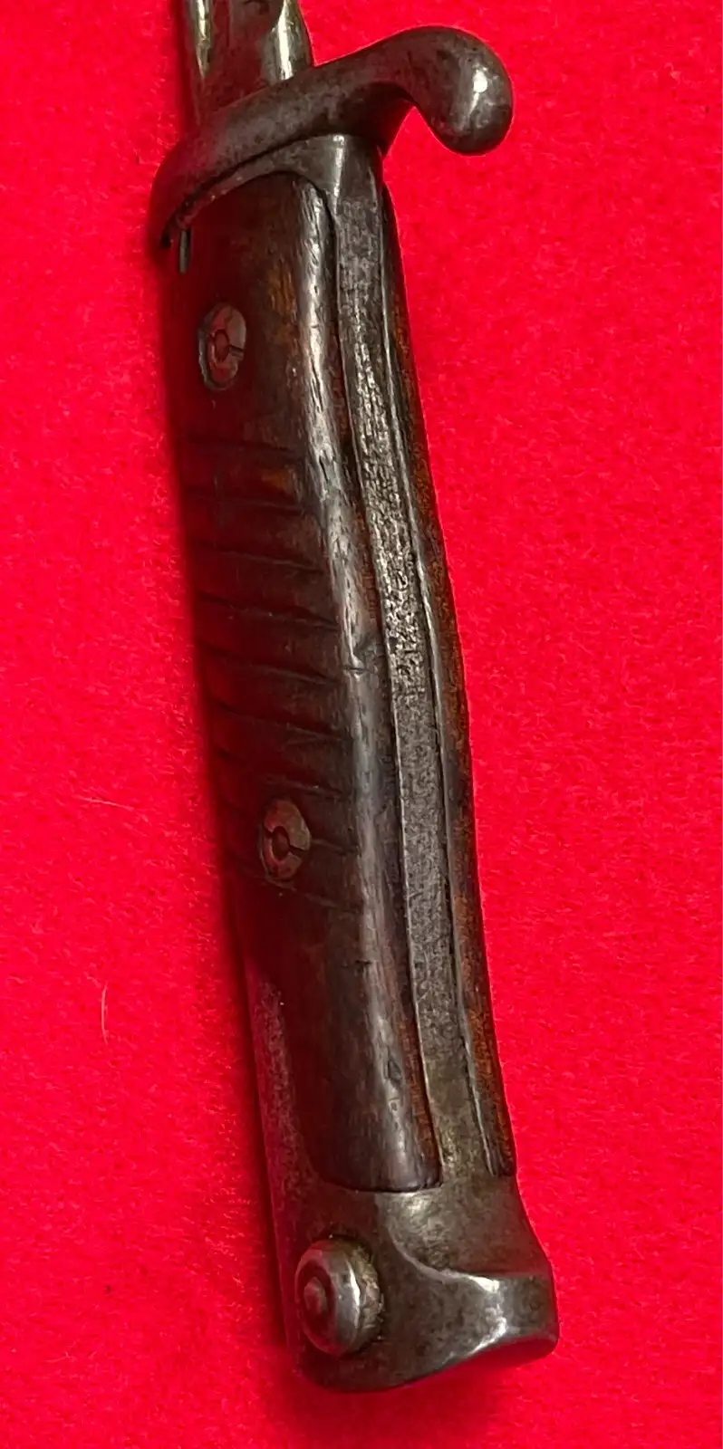 Original German WW1 S98 Bayonet with Erfurt Markings - View 11