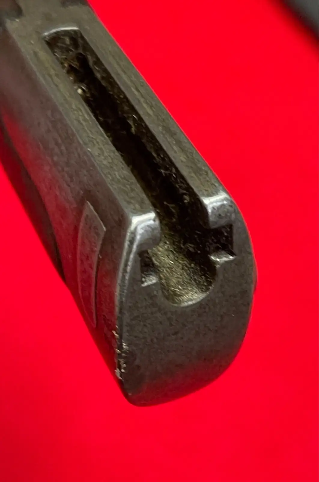 Original German WW1 S98 Bayonet with Erfurt Markings - View 15