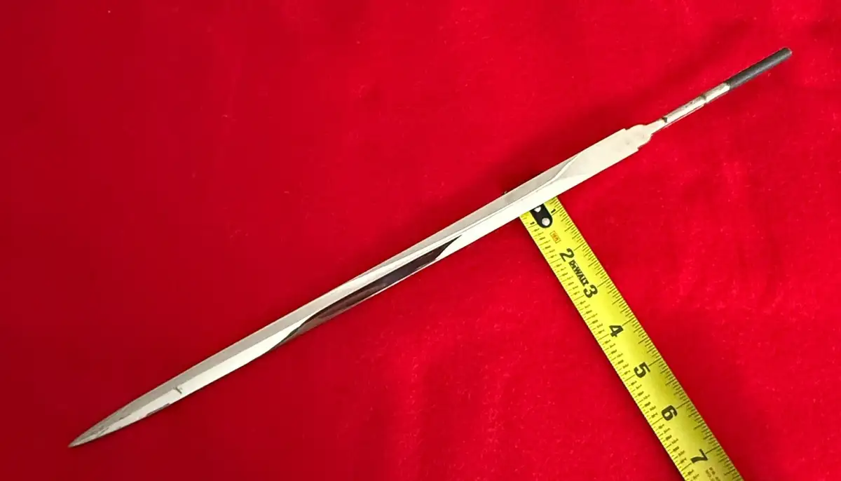 German 20th Century Dagger Blade Replacement Part alternate view