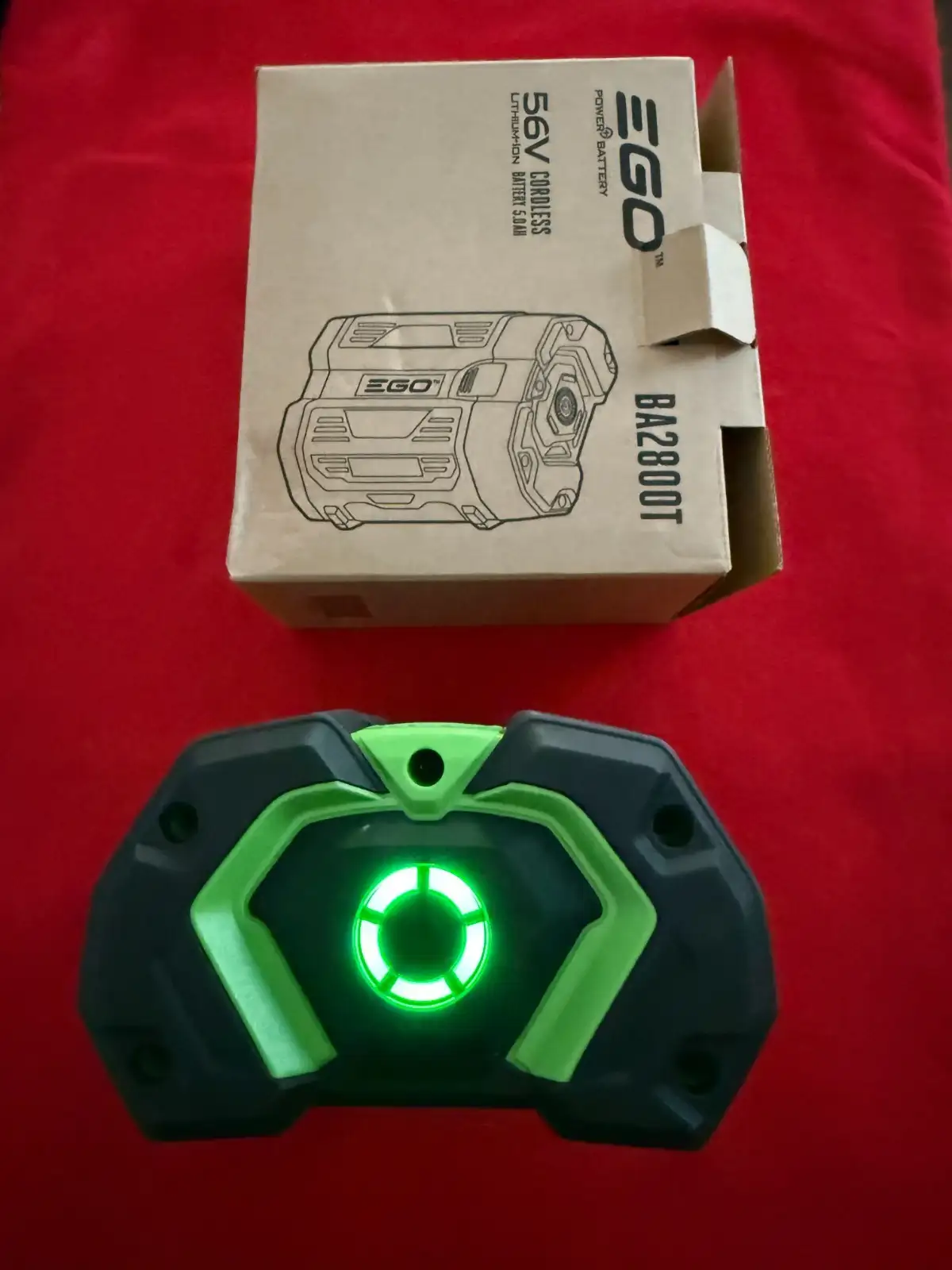 Italian 21st Century EGO BA2800T 56V Lithium Battery alternate view