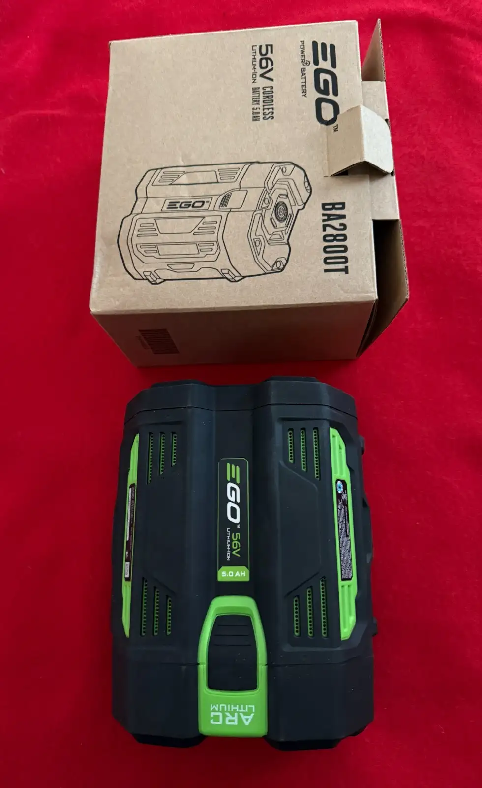 Italian 21st Century EGO BA2800T 56V Lithium Battery - View 3