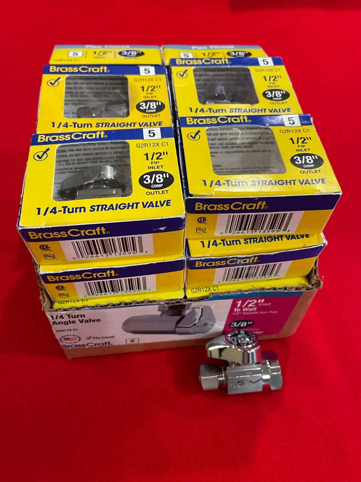 US 21st Century Brasscraft Water Supply Valves Set III alternate view